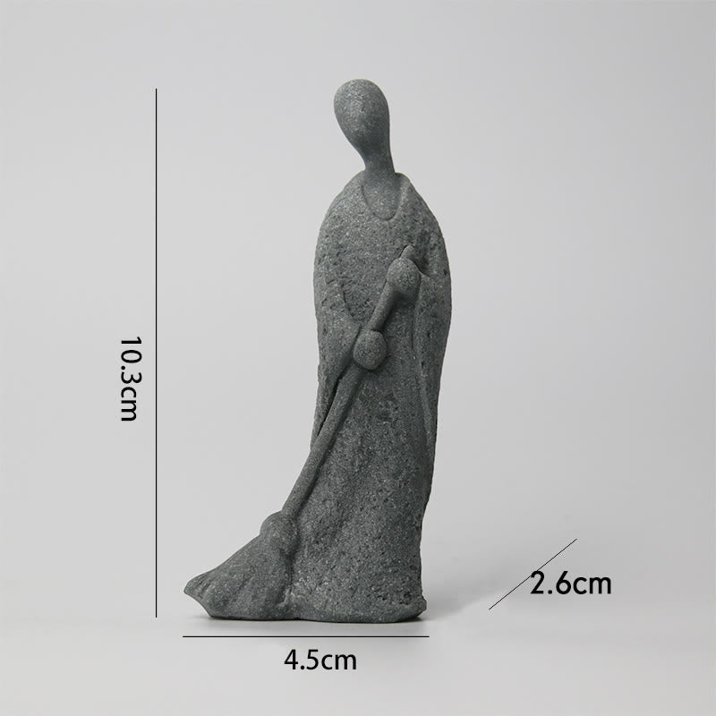 Meditation Buddha Statue in Sandstone for Serenity & Peace