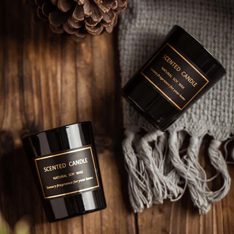 Meditation Scented Soy Wax Candle Blue Bell Pear Freesia