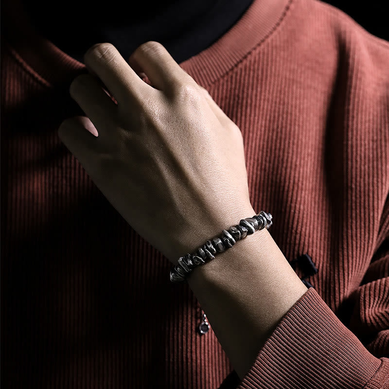 Men's Sterling Silver Protection Bracelet