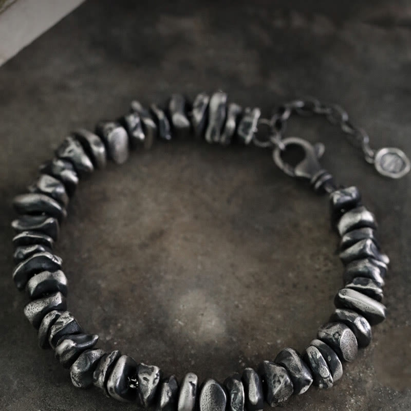 Men's Sterling Silver Protection Bracelet