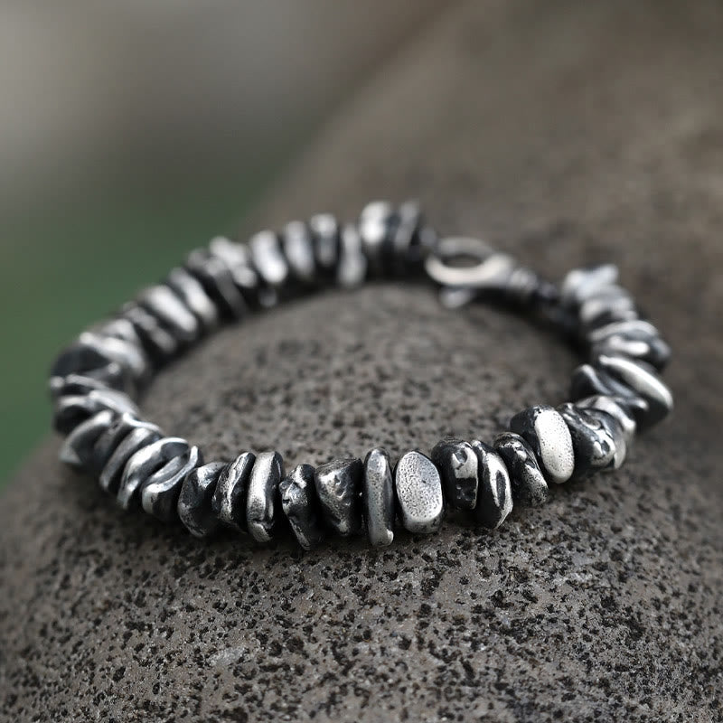 Men's Sterling Silver Protection Bracelet