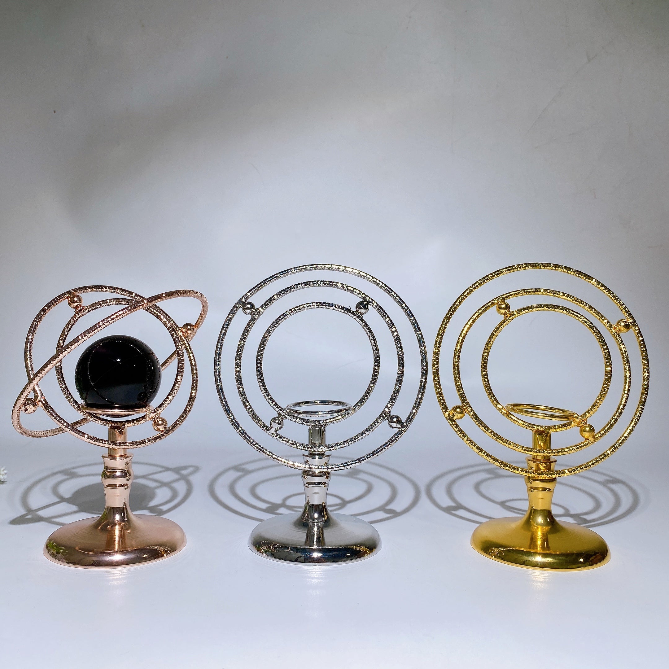 Metal Crystal Display Stand for 40-60mm Spheres