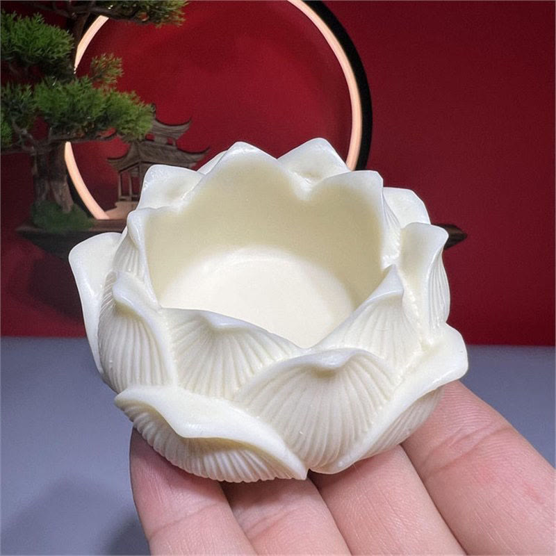 Mini Ivory Fruit Buddha Statue Collection | Serenity Decor