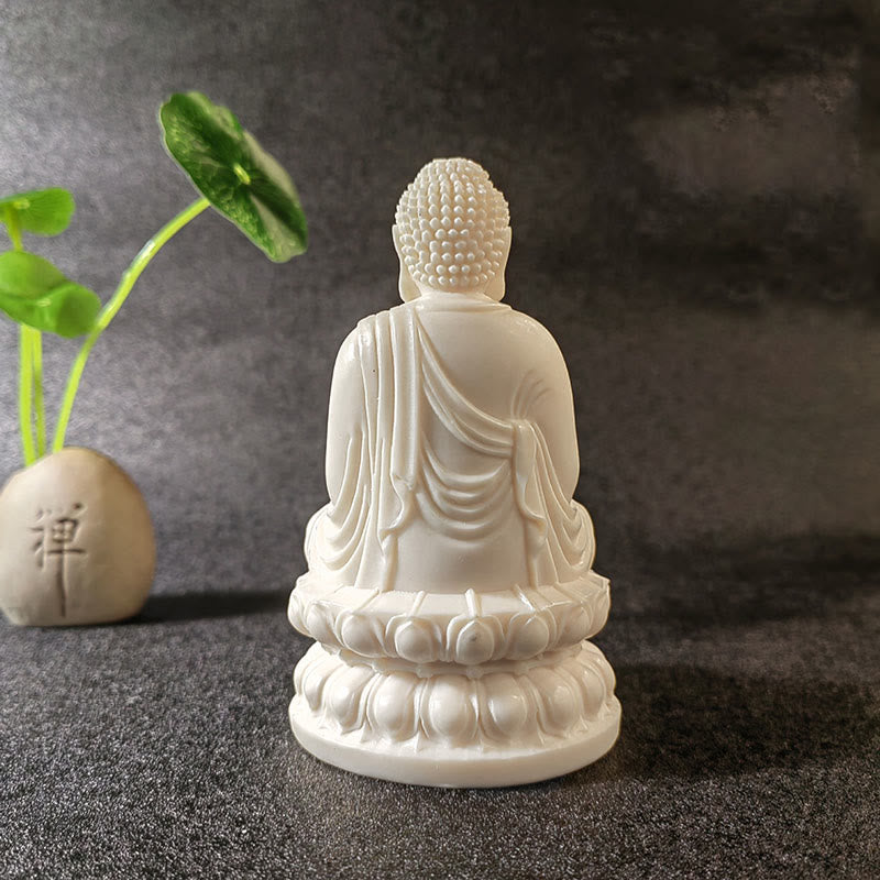 Mini Ivory Fruit Buddha Statue Collection | Serenity Decor