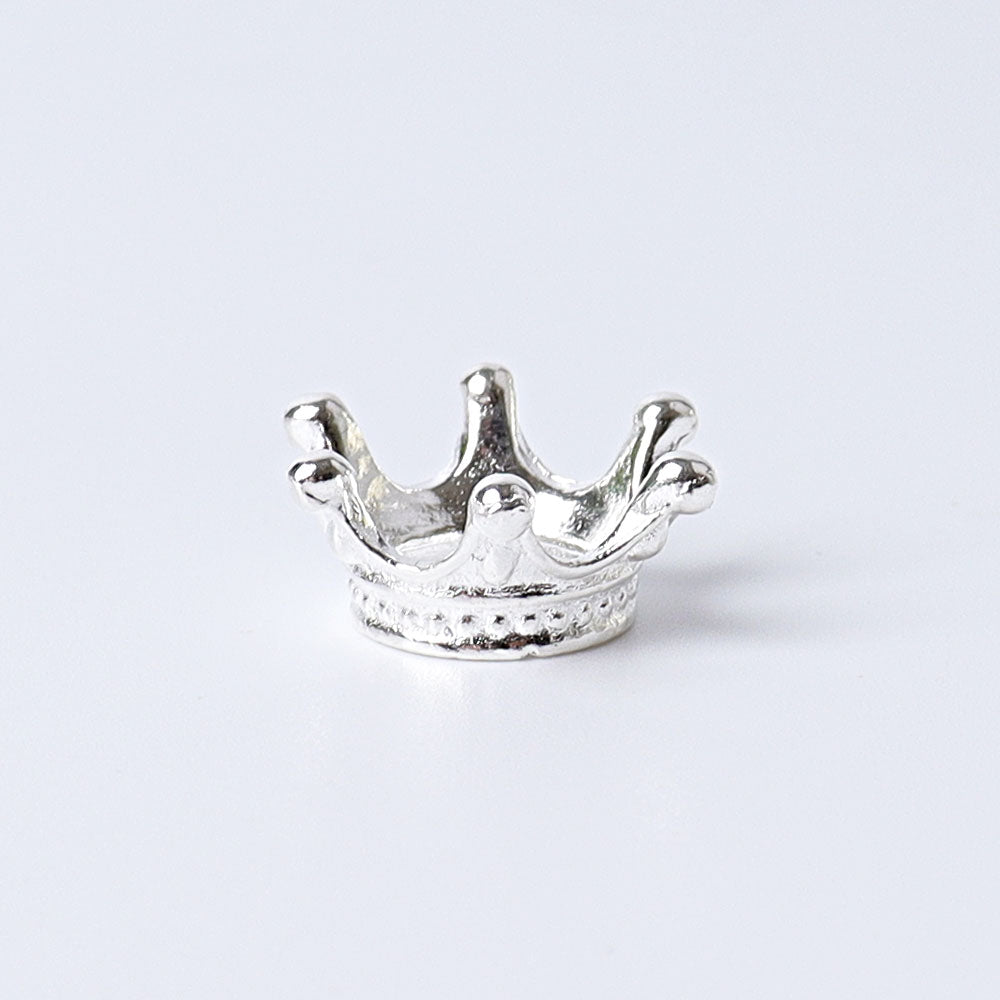 Mini Metal Crown Crystal Display Stand Set of 3