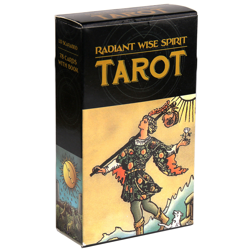 Mini Radiant Wise Spirit Tarot Deck for Meditation Rituals