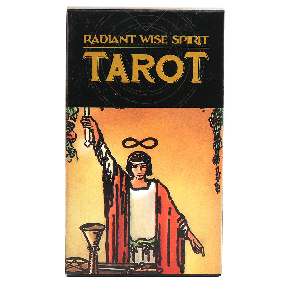 Mini Radiant Wise Spirit Tarot Deck for Meditation Rituals
