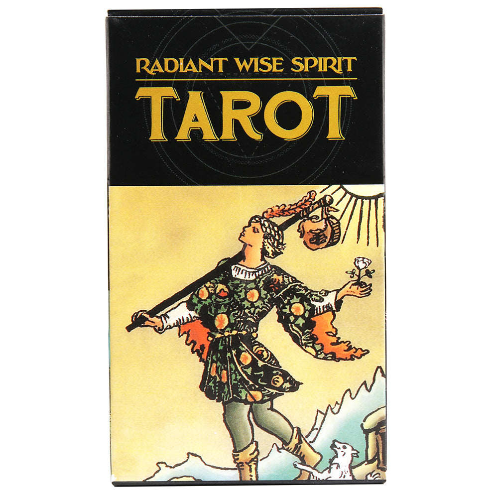 Mini Radiant Wise Spirit Tarot Deck for Meditation Rituals