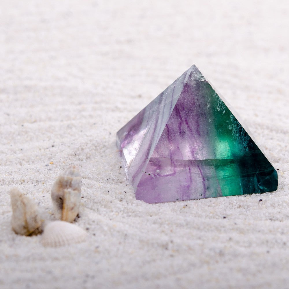 Miniature Fluorite Cleansing Pyramid