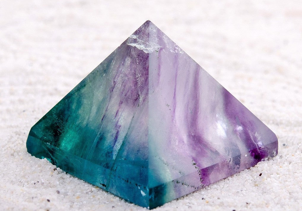 Miniature Fluorite Cleansing Pyramid