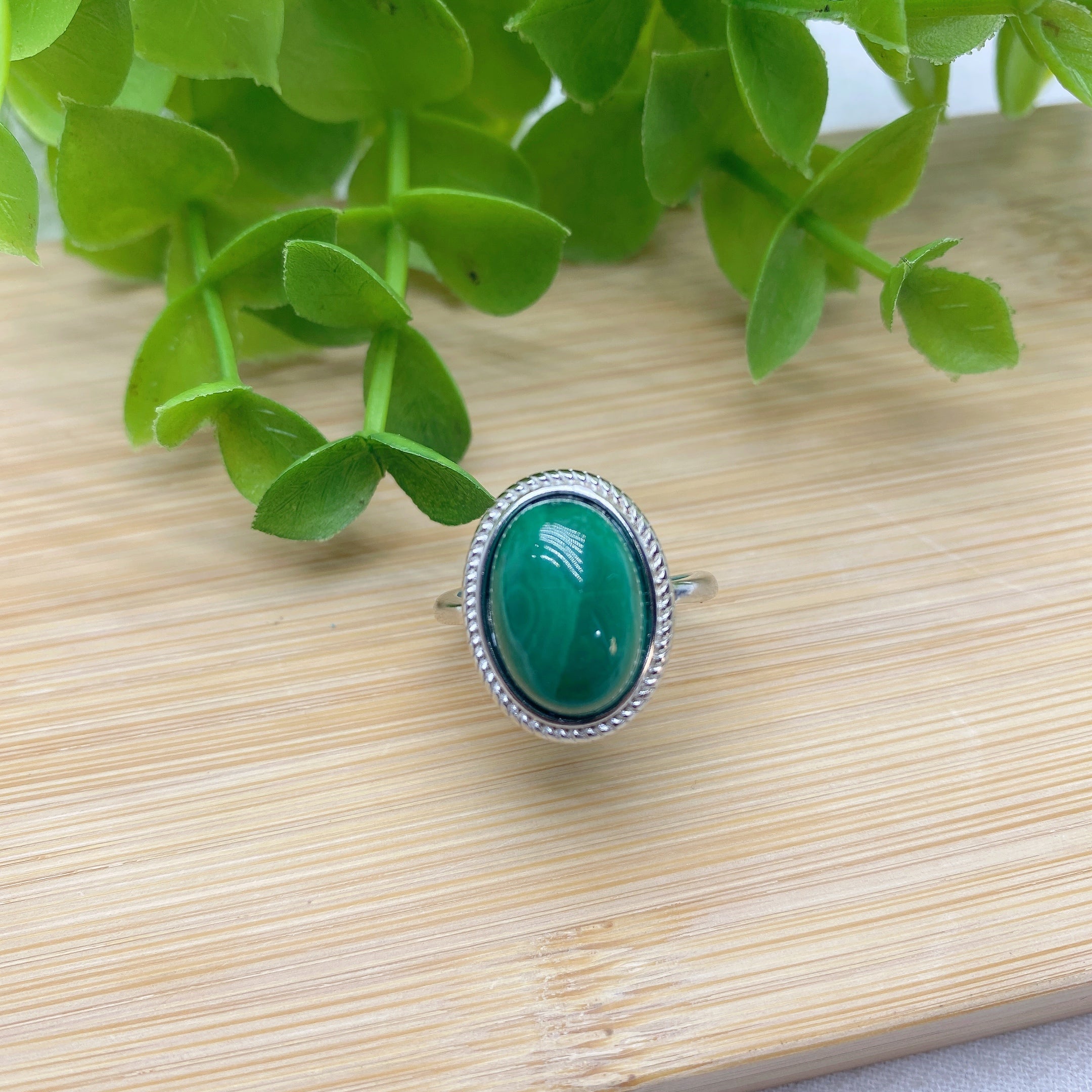 Mixed Crystal Spiritual Healing Ring - 2.3 Inch Size