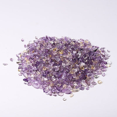 Natural Ametrine Raw Crystal Chips 5-12mm for Decoration