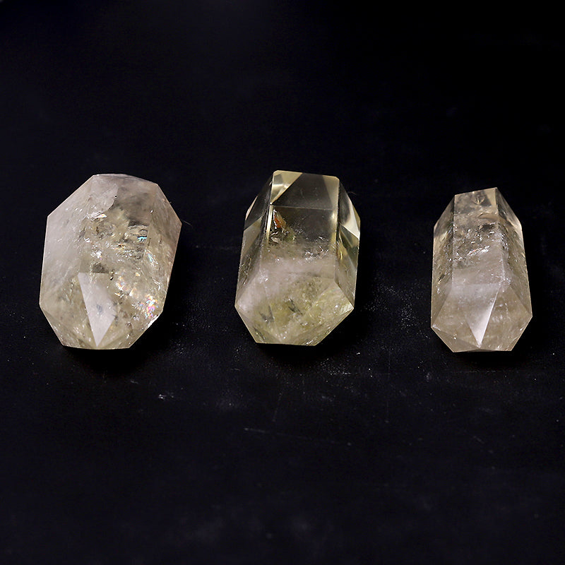 Natural Citrine Double Terminated Crystal Points Wand