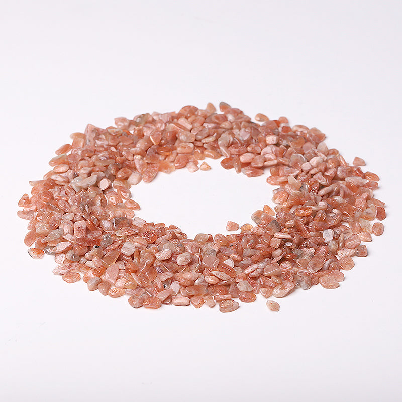 Natural Golden Strawberry Quartz Chips 5-9mm Healing Crystals