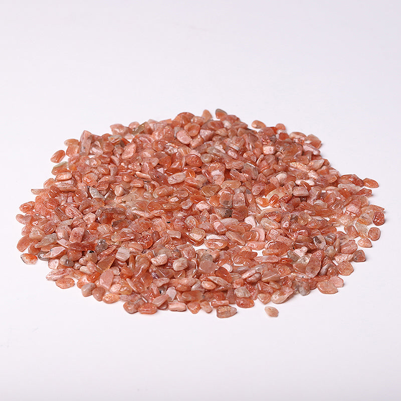 Natural Golden Strawberry Quartz Chips 5-9mm Healing Crystals