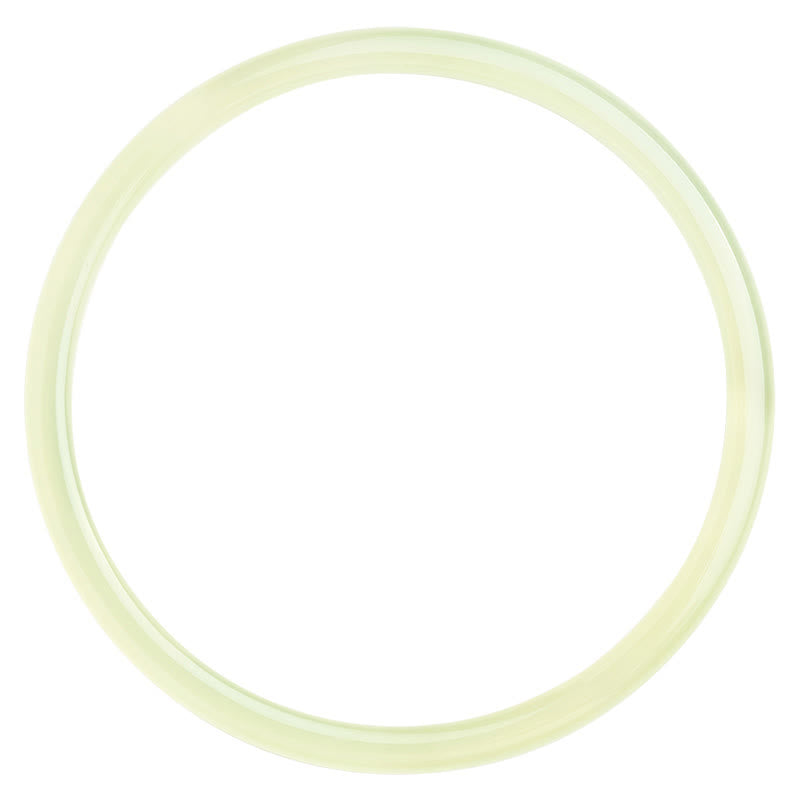 Natural Green Chalcedony Strength Courage Bangle 52mm Bracelet