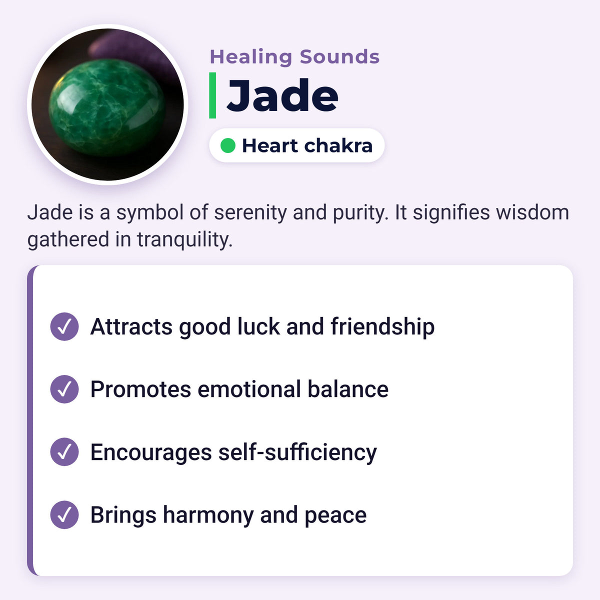 Natural Jade Prosperity Bangle Bracelet 60-61mm, jade meaning, benefits and chakras