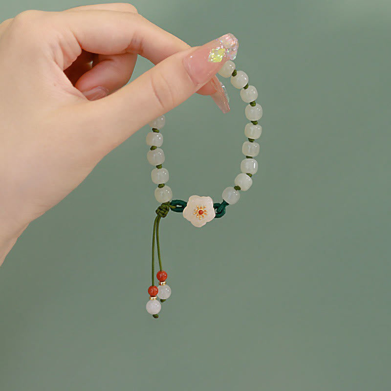 Natural Jade Prosperity Bracelet for Luck and Abundance