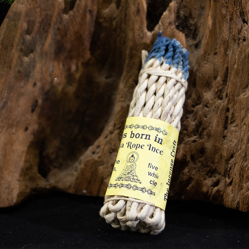 Natural Nepal Rope Incense for Healing and Meditation Rituals