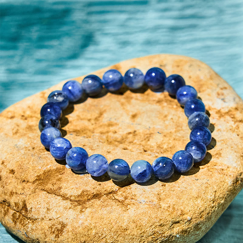 Naturally Mindful 8mm Lazurite Self-Care Bracelet