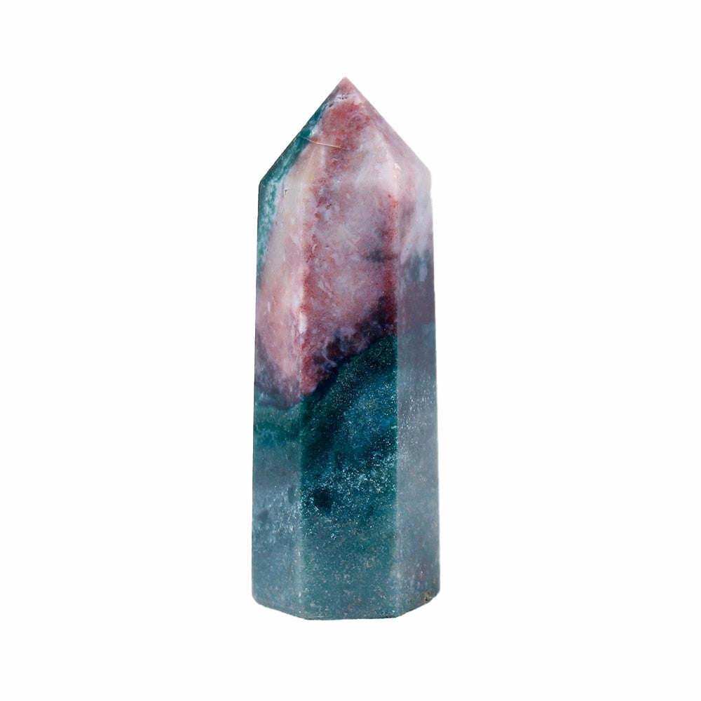 Ocean Jasper Tower for Healing and Tranquility