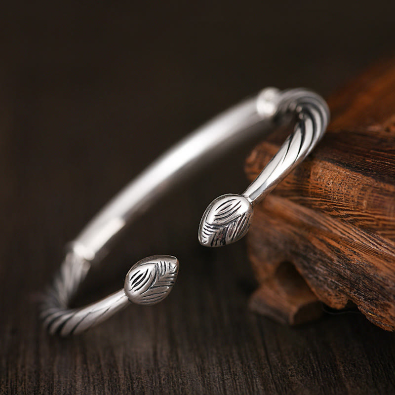 Om Mani Padme Hum Copper Adjustable Purity Cuff Bracelet
