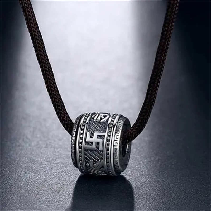 Om Mani Padme Hum Copper Protection Necklace Pendant
