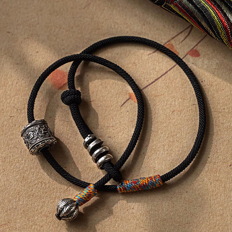 Om Mani Padme Hum Double Wrap Bracelet | Mindfulness & Peace