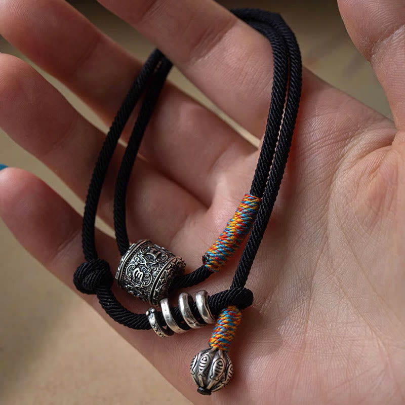 Om Mani Padme Hum Double Wrap Bracelet | Mindfulness & Peace