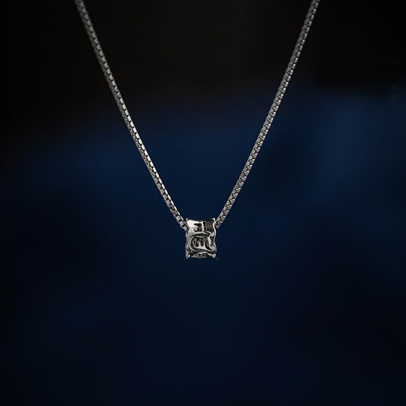 Om Mani Padme Hum Necklace | 925 Sterling Silver Pendant