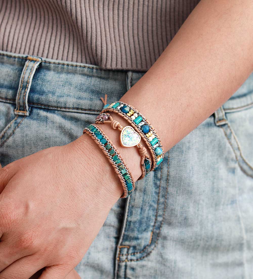 Opal Jasper Bracelet: Enhance Creativity & Love