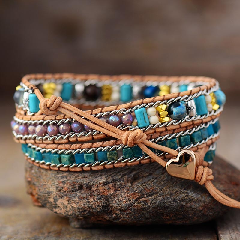 Opal Jasper Bracelet: Enhance Creativity & Love