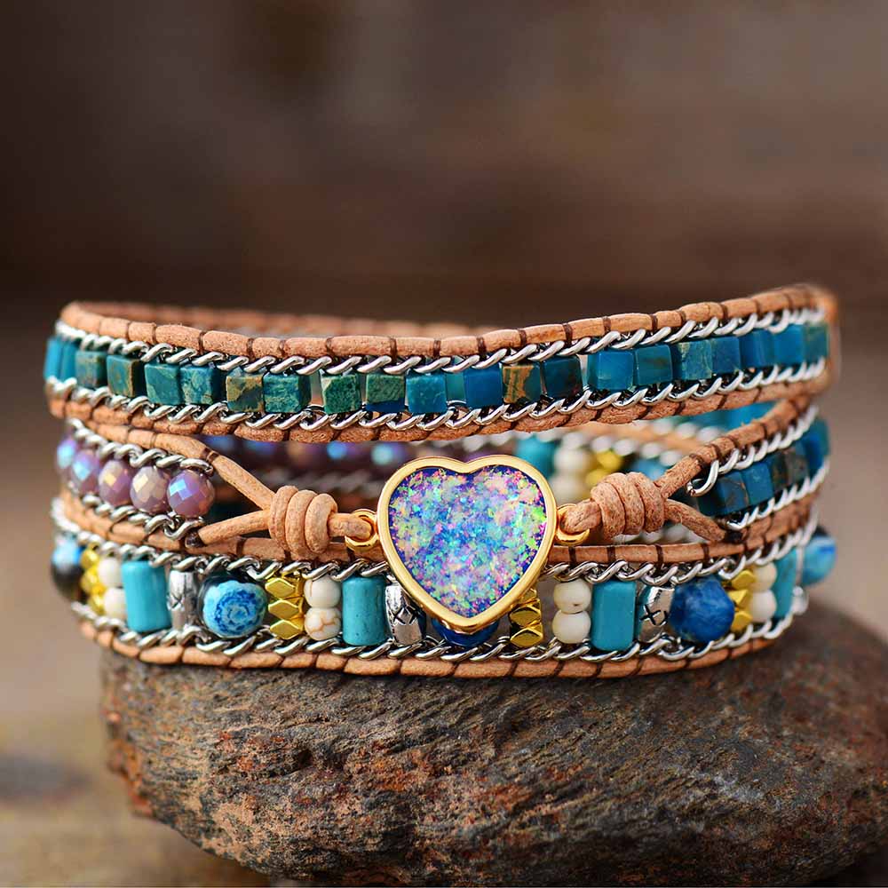 Opal Jasper Bracelet: Enhance Creativity & Love