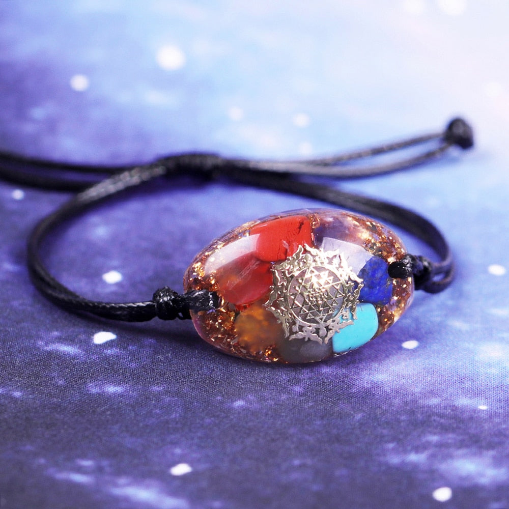 Orgone EMF Protection Gemstone Bracelet