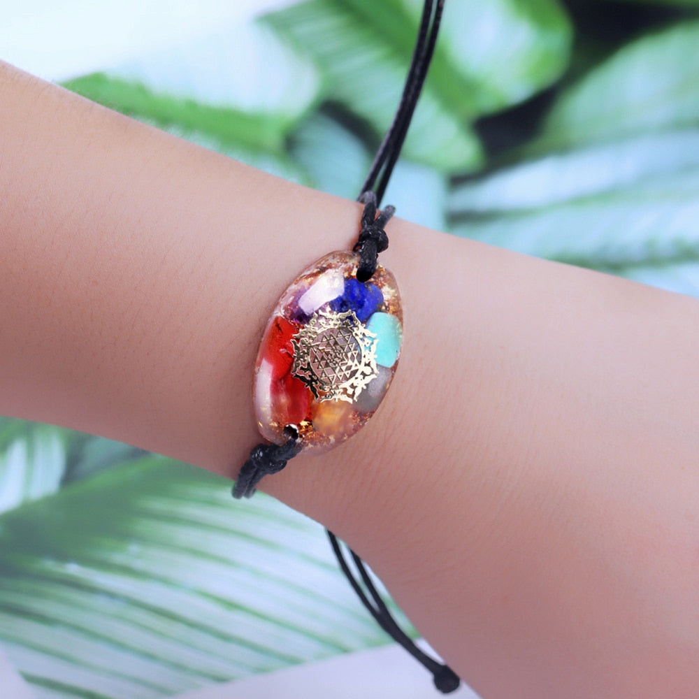 Orgone EMF Protection Gemstone Bracelet
