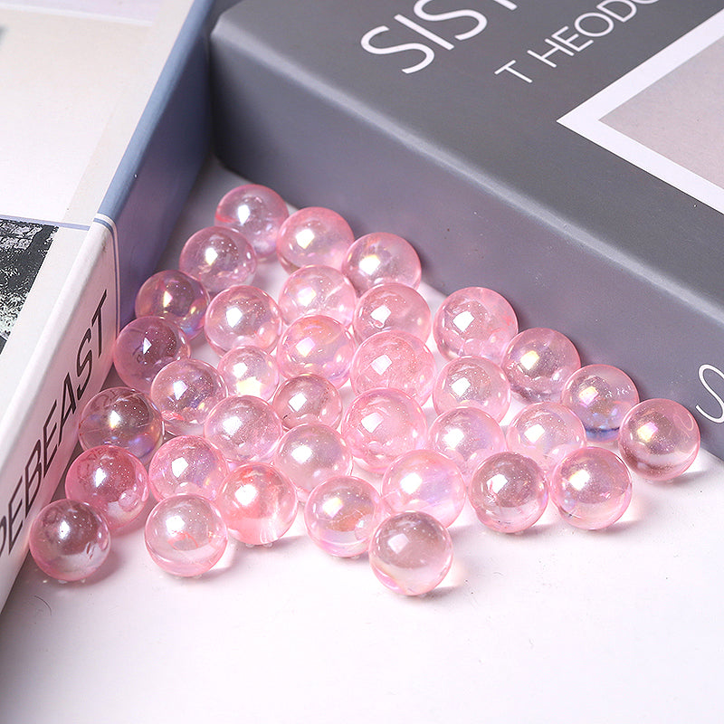 Pink Aura Angel Crystal Spheres for Healing 0.25-1kg