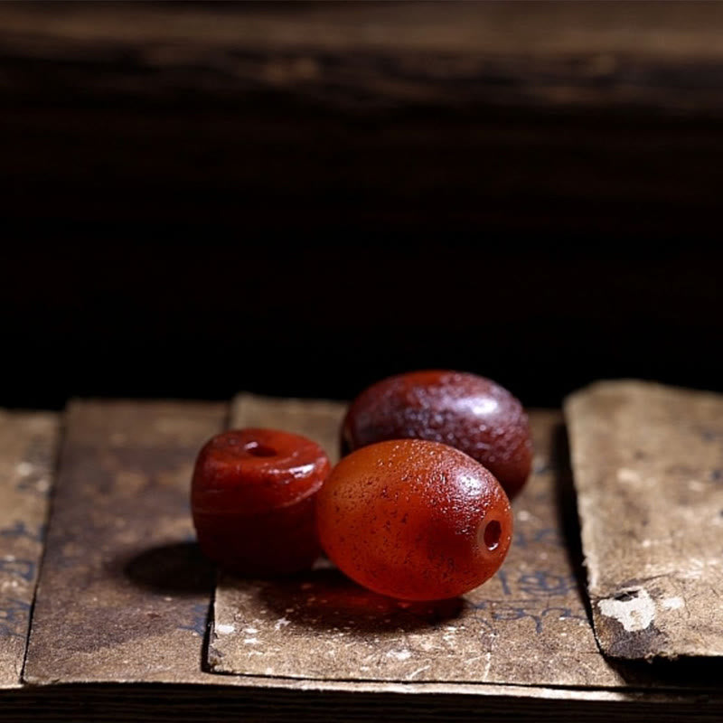 Pixiu Bracelet in Yak Bone for Spiritual Balance & Protection