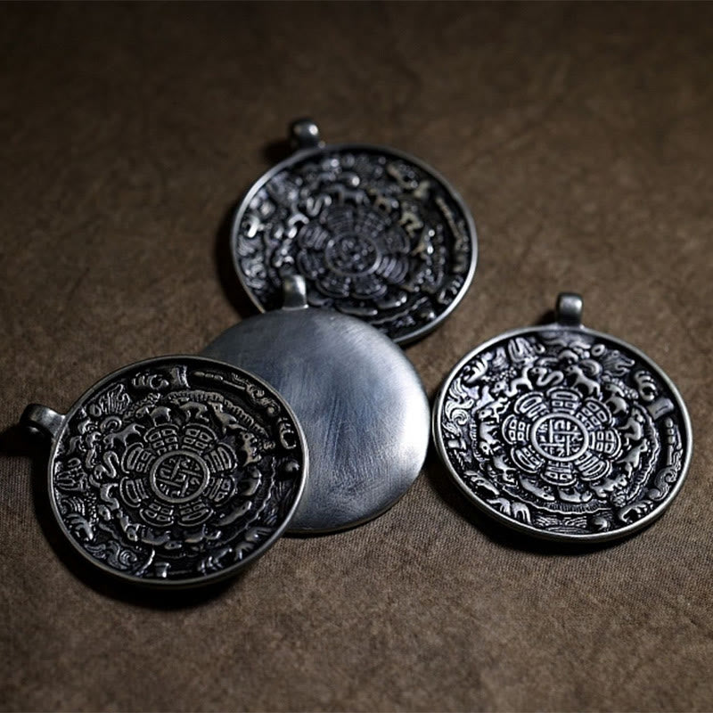 Pixiu Bracelet in Yak Bone for Spiritual Balance & Protection