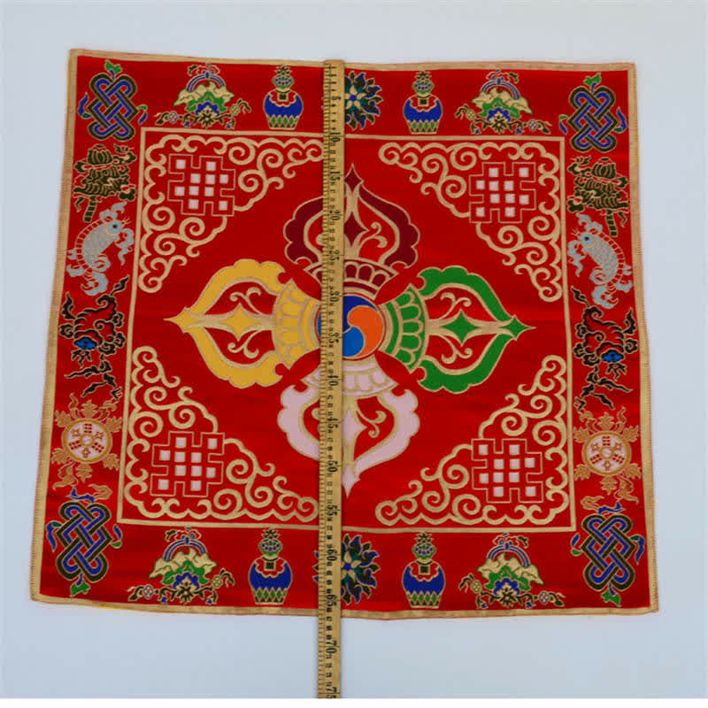 Prayer Altar Mat with 8 Auspicious Symbols | Healing Sounds