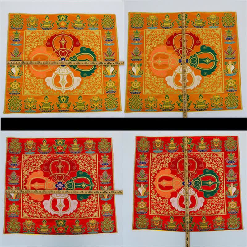 Prayer Altar Mat with 8 Auspicious Symbols | Healing Sounds