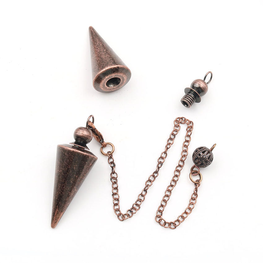 Copper Crystal Pendulum for Spiritual Healing