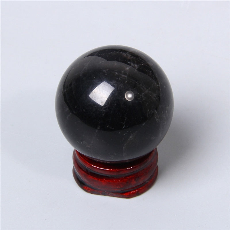 Obsidian Crystal Ball for Clarity and Protection