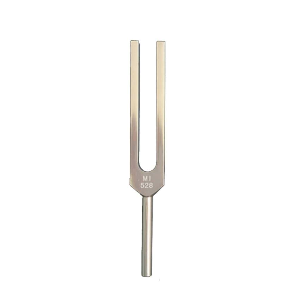 Metal tuning fork with two parallel prongs in Professional Otto Tuners set of 4