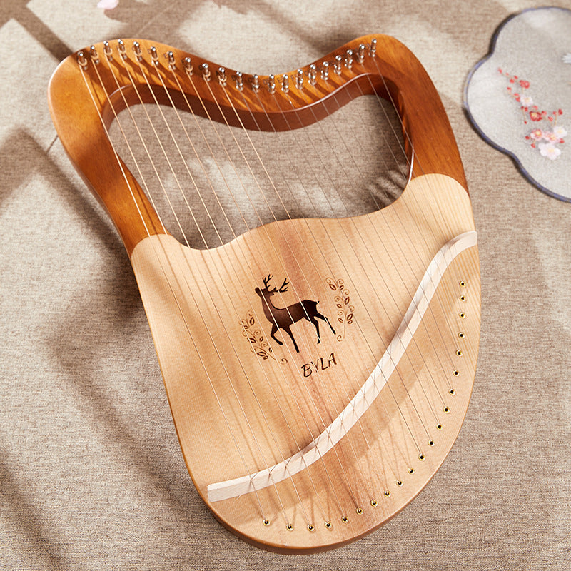 Professional Reindeer Lyre Harp Instrument 21/27-String