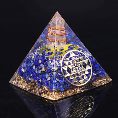 Protection and Prosperity Orgonite Pyramid