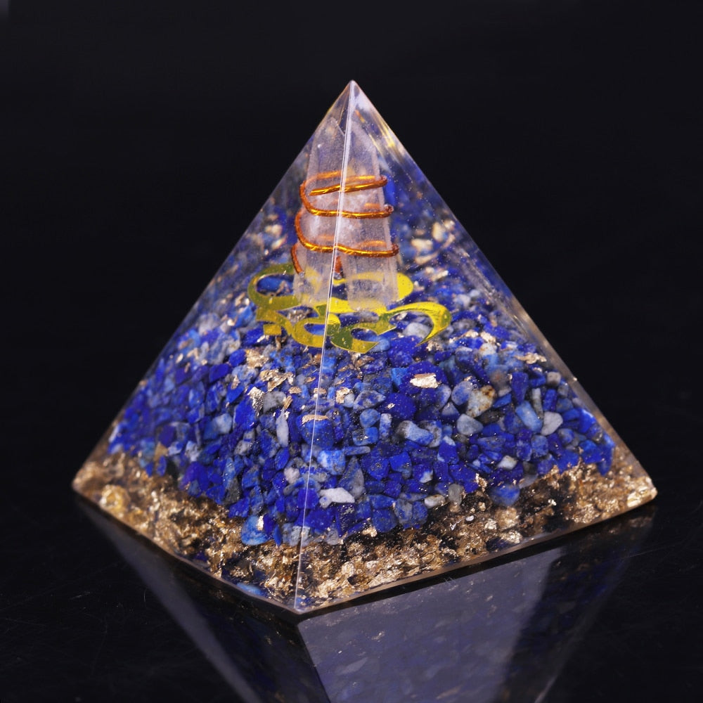 Protection and Prosperity Orgonite Pyramid