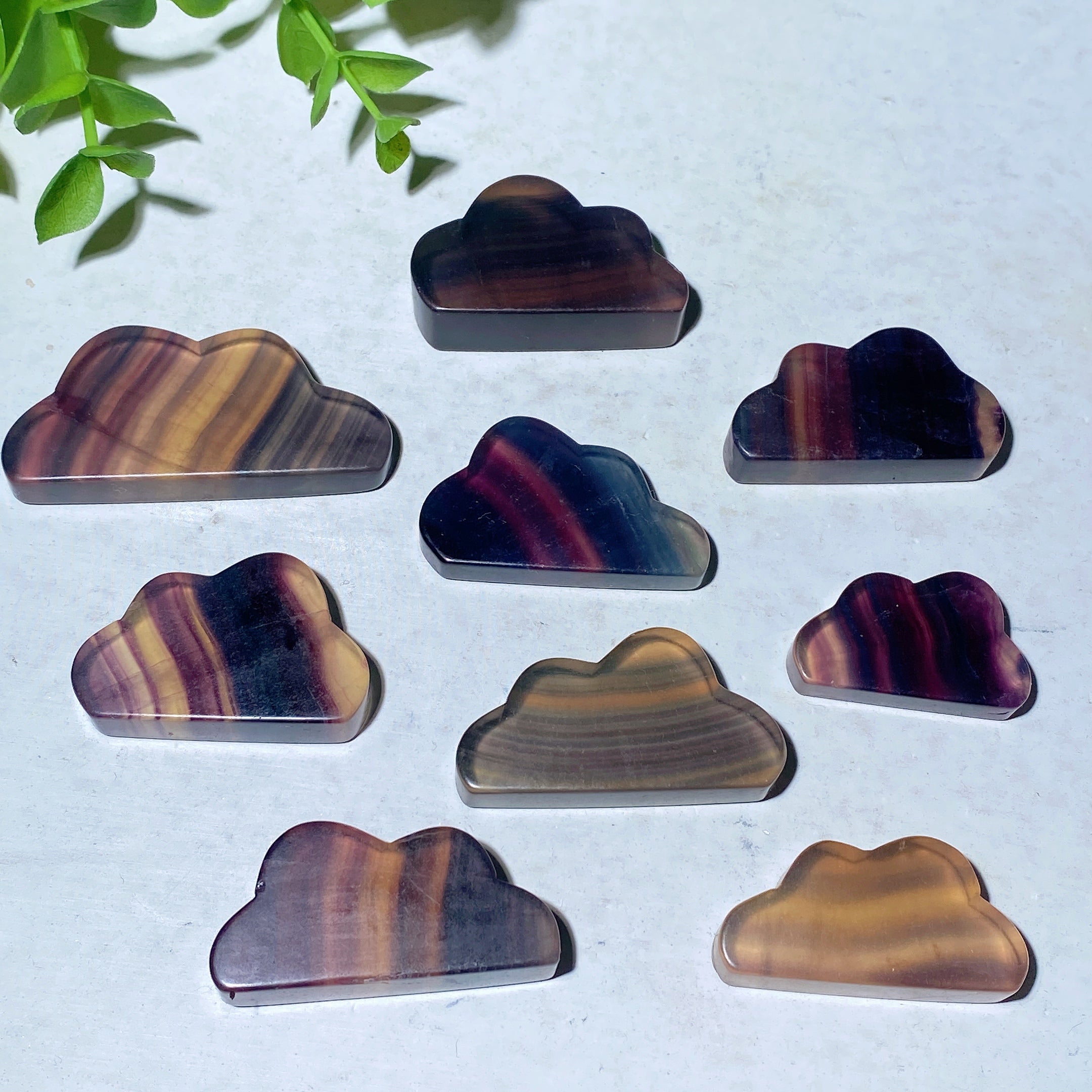 Rainbow Fluorite Mini Cloud Crystal 1-2 Inch Healing Stone