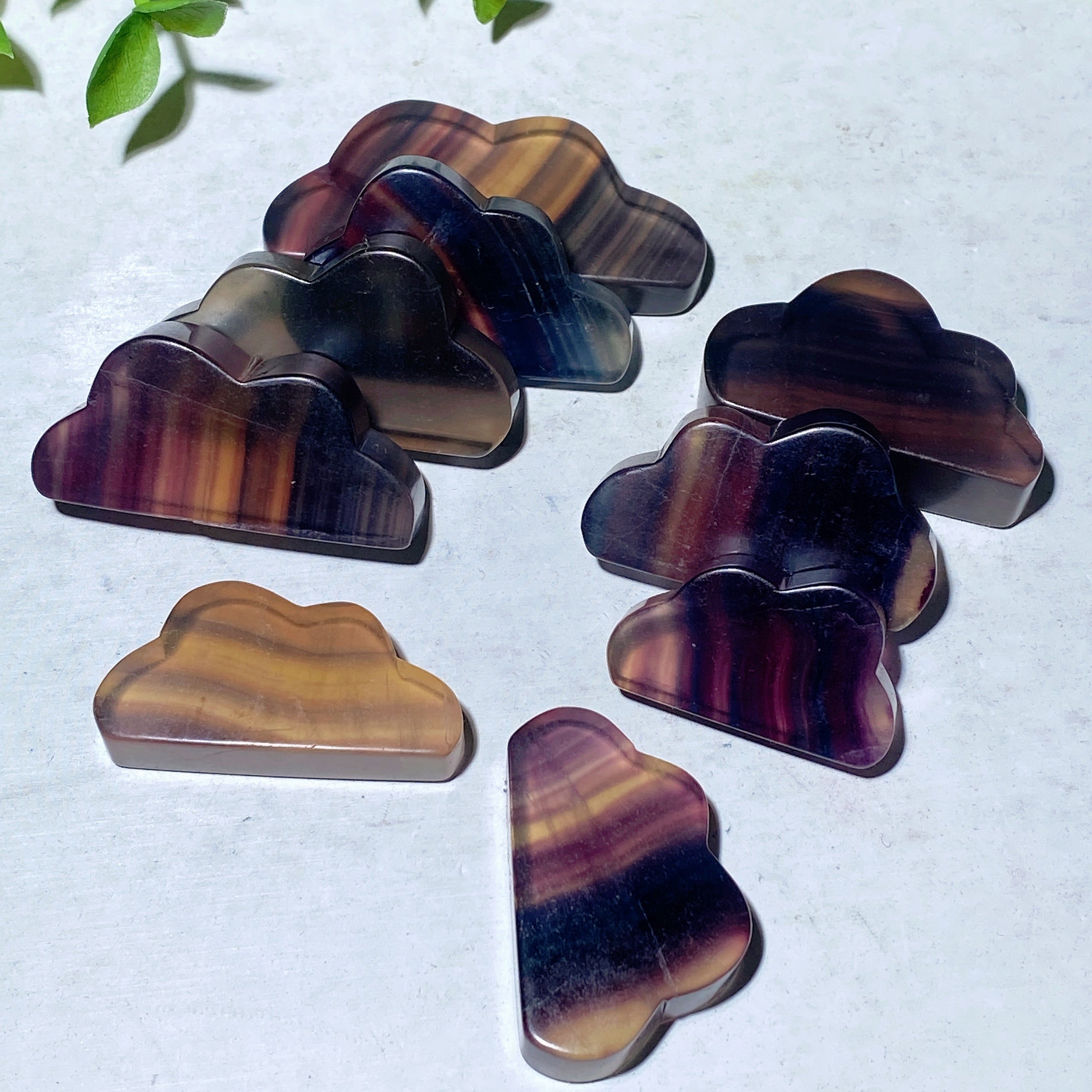 Rainbow Fluorite Mini Cloud Crystal 1-2 Inch Healing Stone