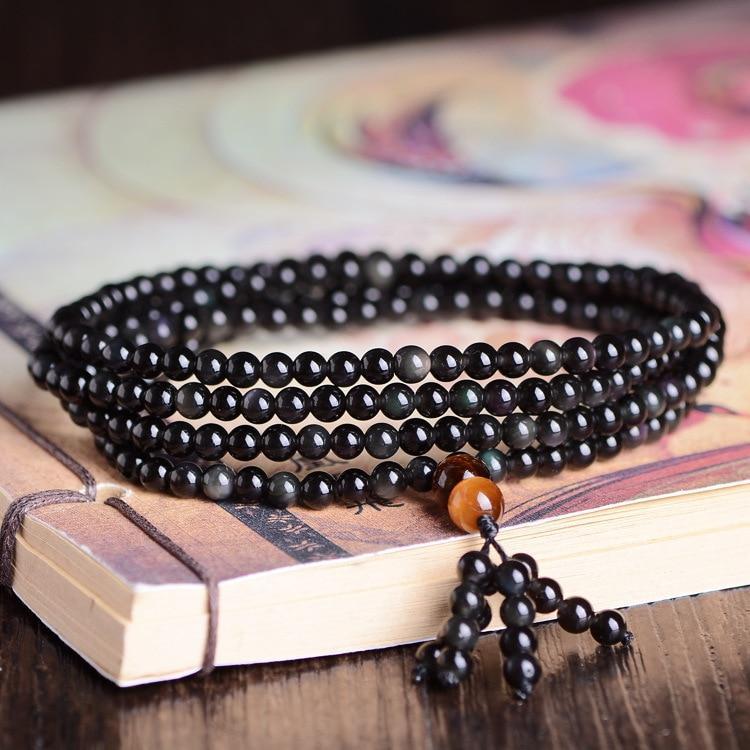 Rainbow Obsidian Joyful Healing Bracelet