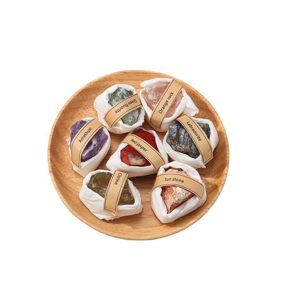 Raw Crystals Specimen Box with 20 Pieces 4-5cm Raw Stones